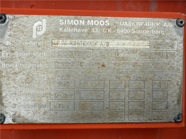 Scania P94/260 4x2 NZ SLS590 Kombi 8.400 l.