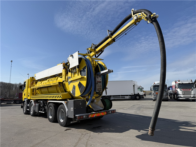 Scania G480 8x4 Hvidtved Larsen Flexline 413 Euro 5