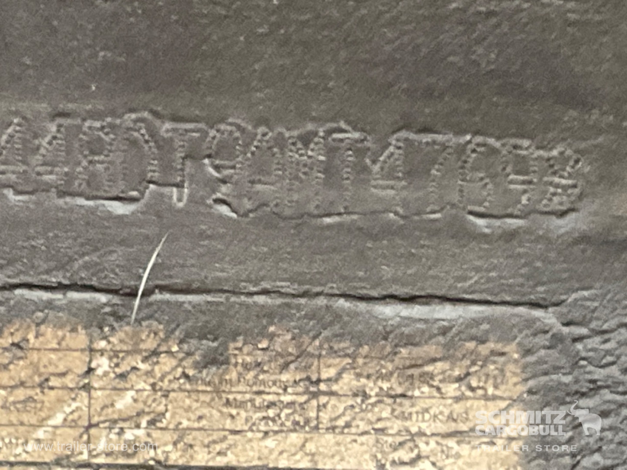 Semi Curtainsider Standard Holder til gaffeltruck