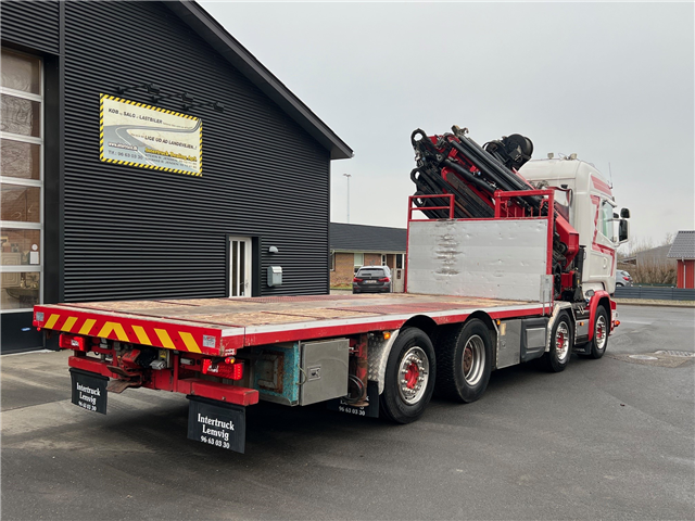 Scania R580 8X2*6 HMF 6020 OK6 + Jib