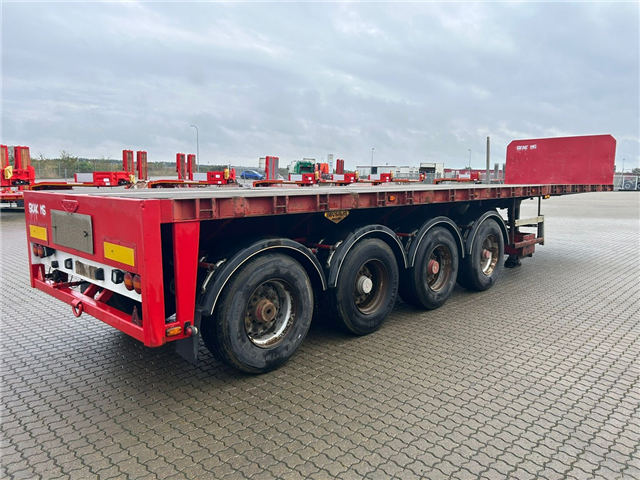 Broshuis Flatbed m. Udtræk