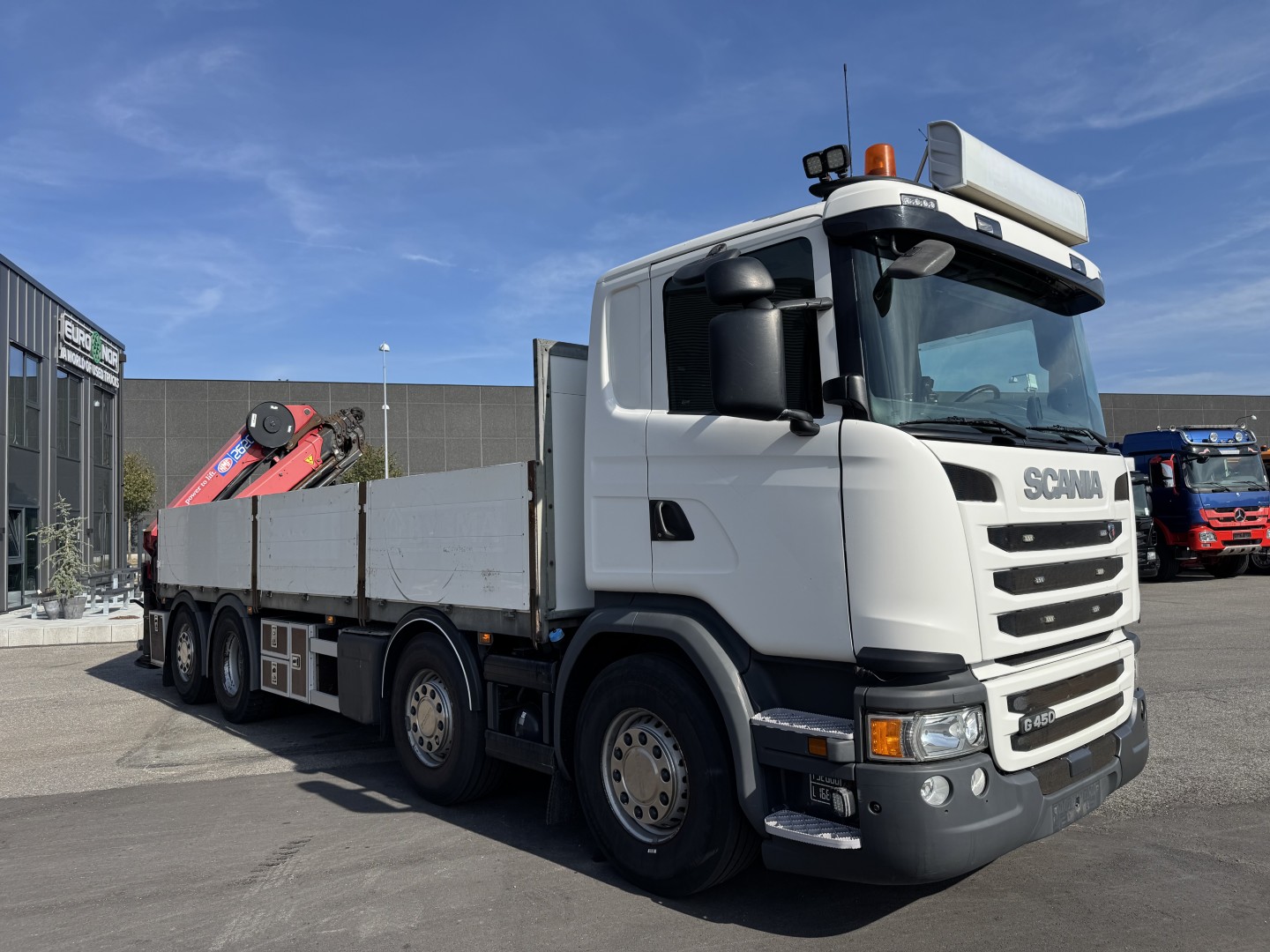 Scania G450 8x2*6 Euro 6 / Kran HMF 2620 K5