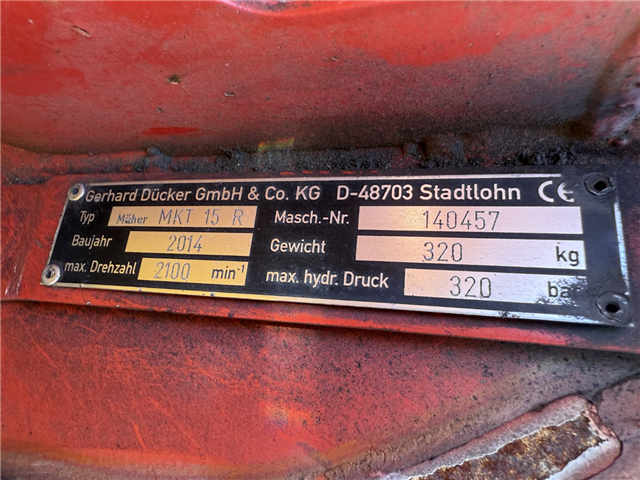 Unimog U500 4x4 / Dücker Tip / Sug / Slagleklipper