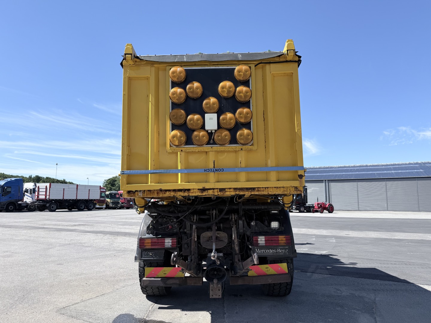 Unimog U500 4x4 / Dücker Tip / Sug / Slagleklipper