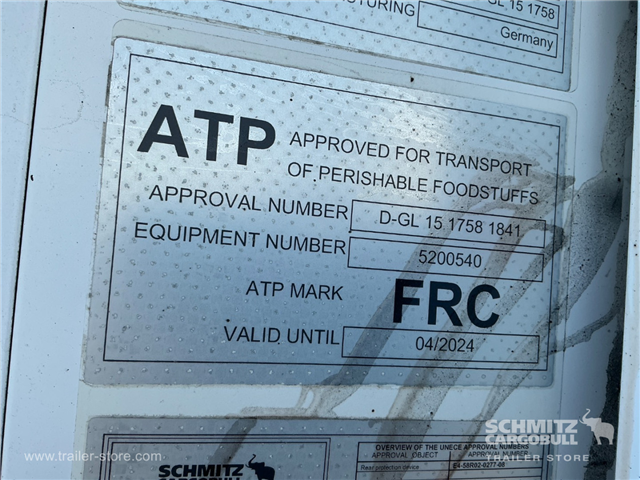 Schmitz Semi Reefer Standard Dobbeltdækk