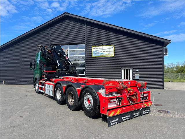 Volvo FM500 Hiab X-Hipro 262 E5 kran og Sawo hejs