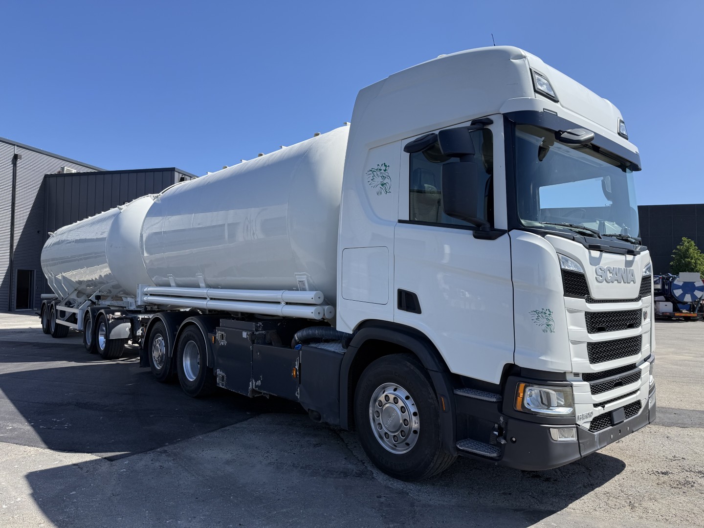Scania R500 NGS CR20H 6x2 26 m3 Silo + HMK Bilcon Siloanhænger