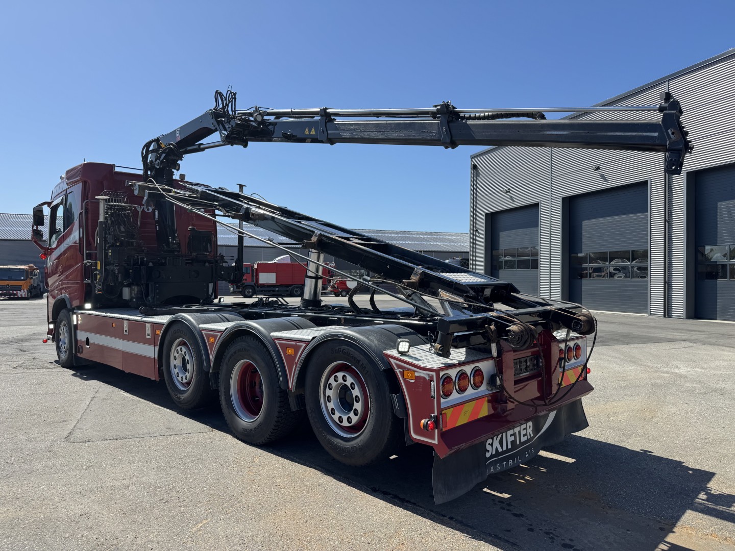 Volvo FH460 8x2*6 Sawo hejs / Hiab X-DUO 102 E-2