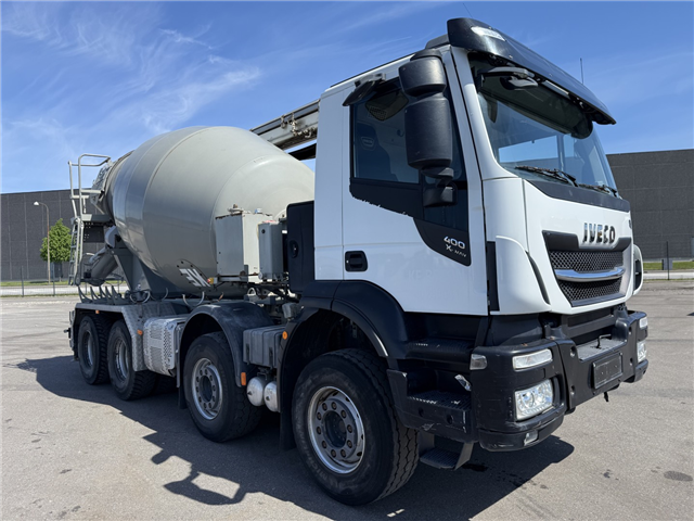 Iveco X-WAY 400 8x4 Imer LT 8 XL m/bånd Euro 6