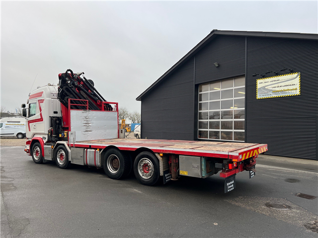 Scania R580 8X2*6 HMF 6020 OK6 + Jib
