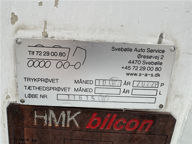 HMK Bilcon 22.000 L. ADR 4 Rum