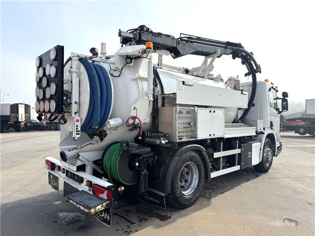 Scania P320 4x2 Hvidtved Larsen 7000 L Kombi