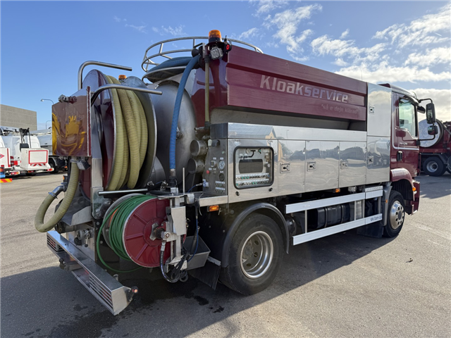 MAN TGM 14.250 4x2 VM-Tarm 5.600 l. Rustfri stål PED Kombi / Euro 6