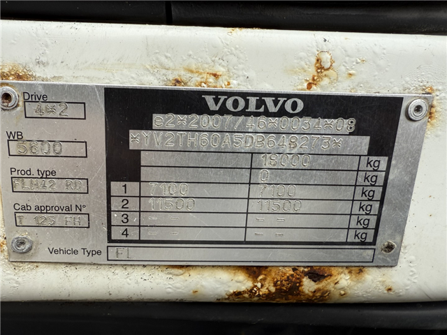 Volvo FL290 4x2 Thermo King T1200-R Euro 5