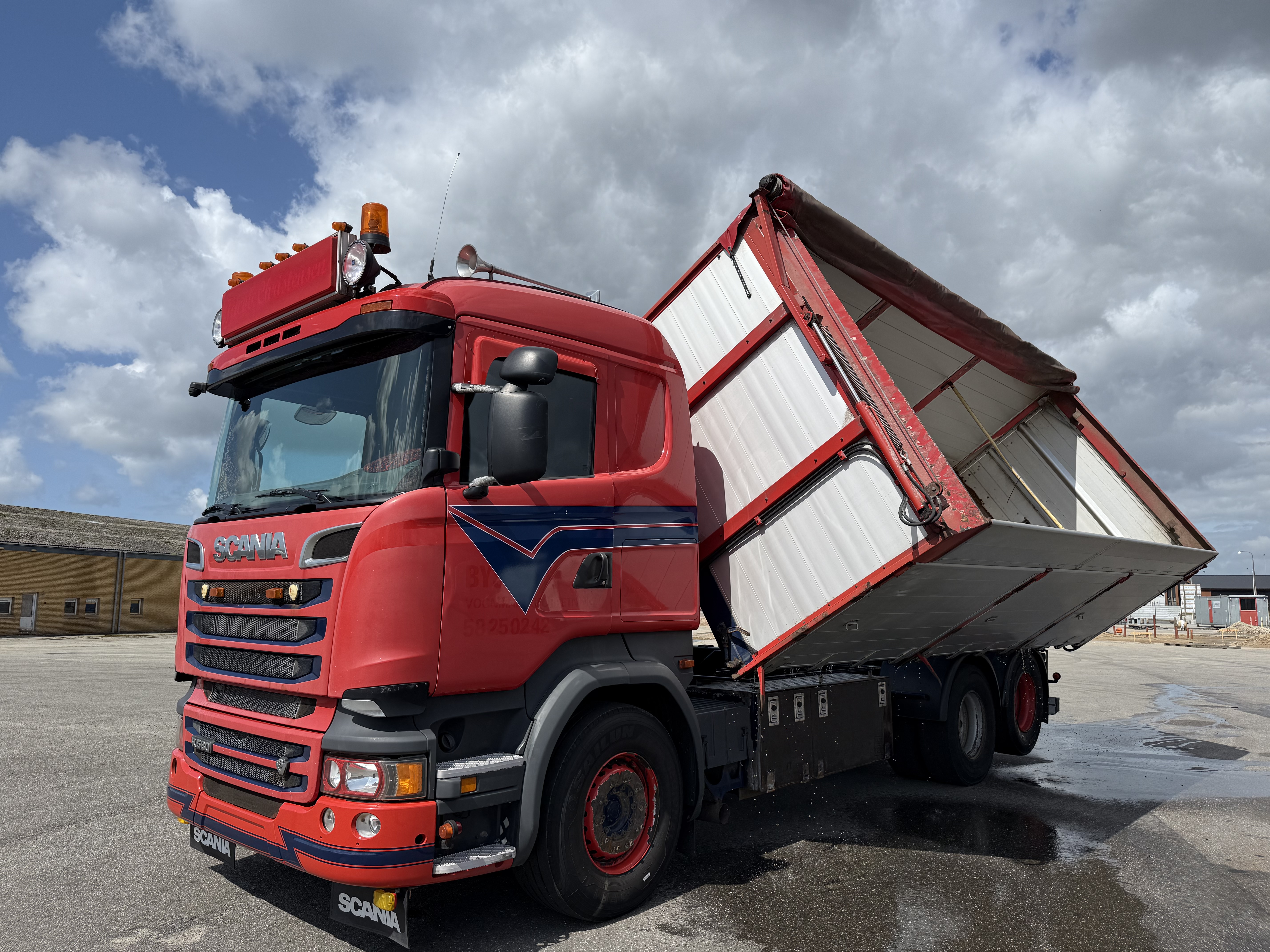 Scania R580 6x2 Highline Euro 6 / Tipbil