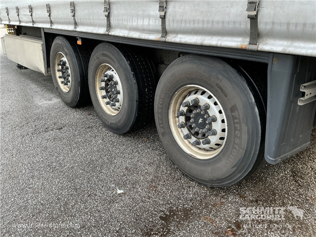 Schmitz Semi Curtainsider Standard , Foldedør højre
