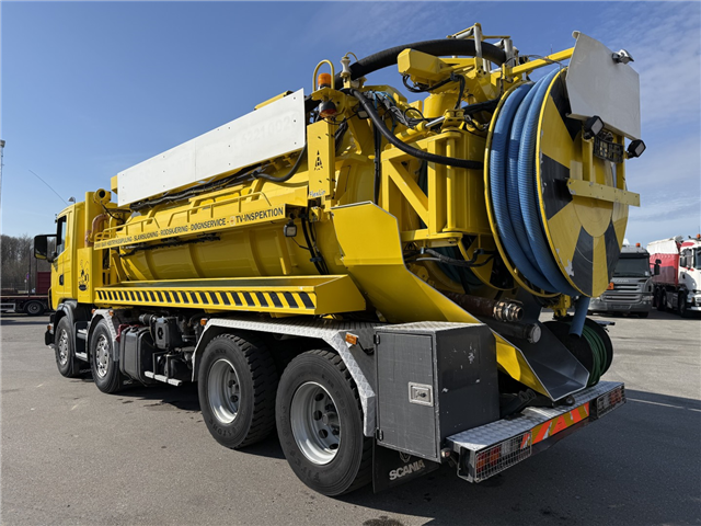 Scania G480 8x4 Hvidtved Larsen Flexline 413 Euro 5