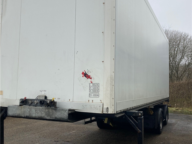 HFR 2 akslet linktrailer Udlejes. (2 stk. haves)