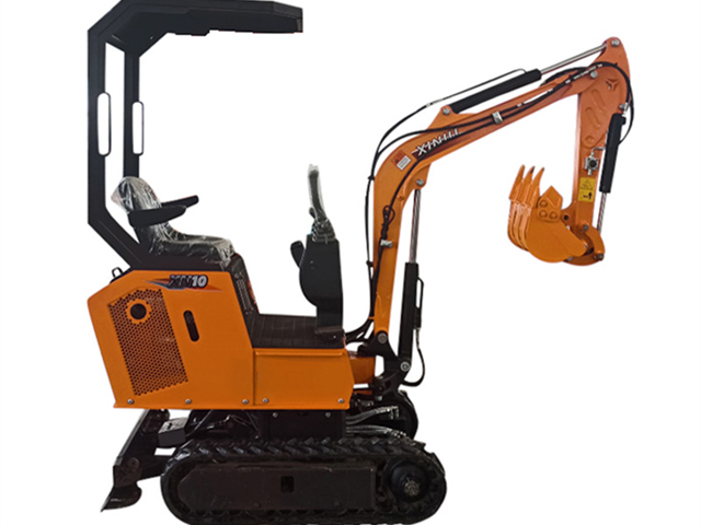 Rihno 850 kg Minigraver - diesel - drejelig arm