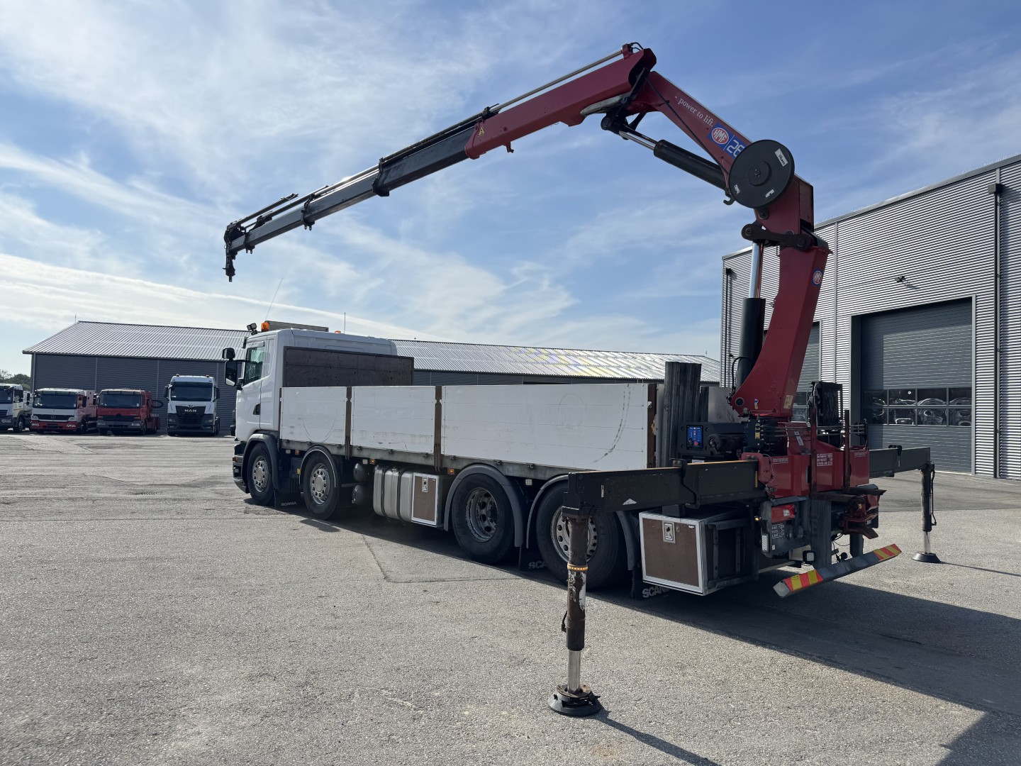 Scania G450 8x2*6 Euro 6 / Kran HMF 2620 K5