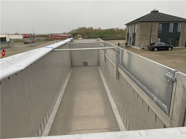 Carnehl 4 aks. 60M3 Tiptrailer m. nedfældbare sider Tip