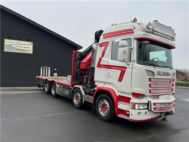 Scania R580 8X2*6 HMF 6020 OK6 + Jib