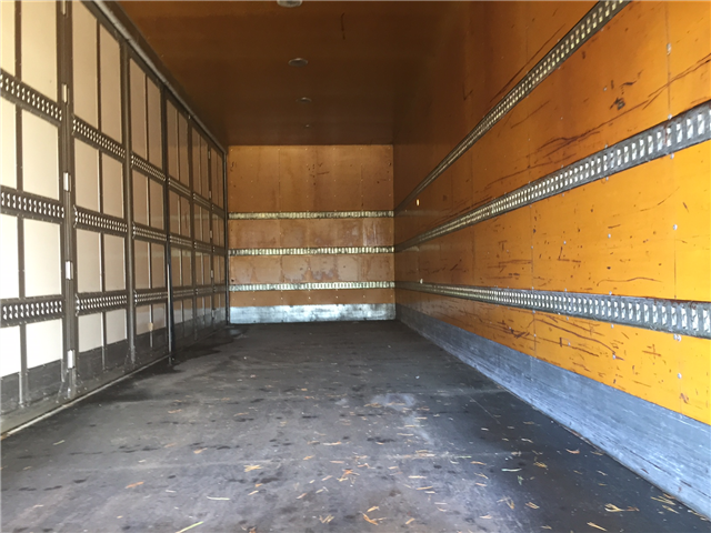 Diverse 8,6 mtr alu kasse med sideåbning til lift