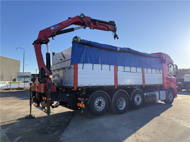 Volvo FH500 8x2*6 Tipbil / HMF 2120 K3