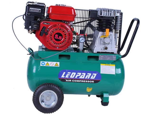 Andet Leopard Benzin Kompressor - 50 liter