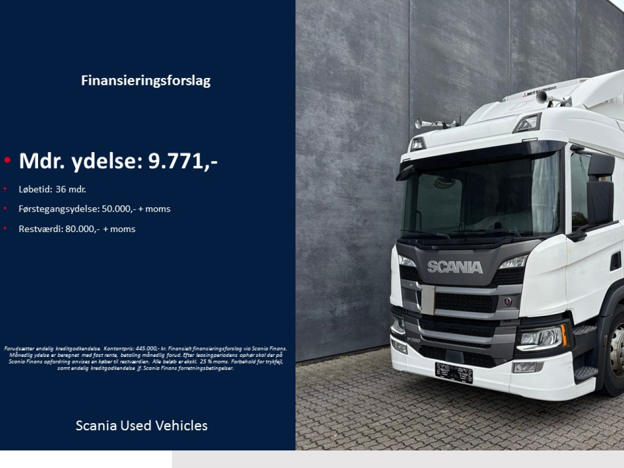 Scania P 280 B4x2NB Cooling