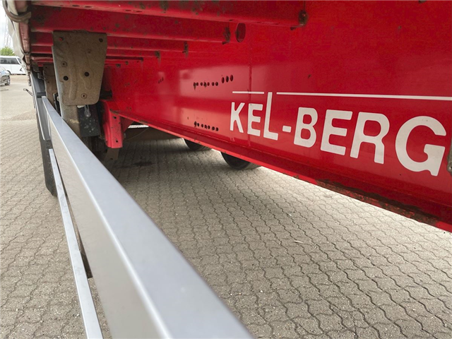 Kel-Berg 3-aks gardin hårdttræ bund 2.500kg lift