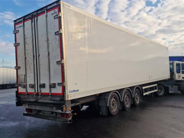 Norfrig 3-akslet køletrailer m. åbningsbar side