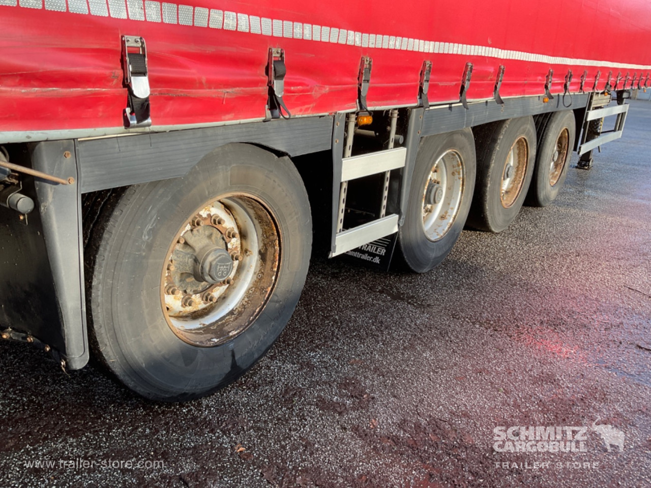 Semi Curtainsider Standard Holder til gaffeltruck