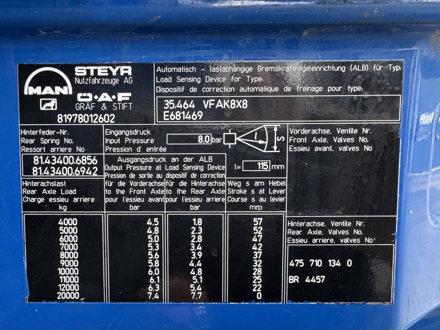 MAN 35.464 8x8 Hvidtved Larsen 9000 L