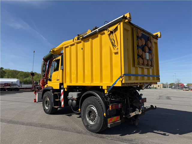 Unimog U500 4x4 / Dücker Tip / Sug / Slagleklipper
