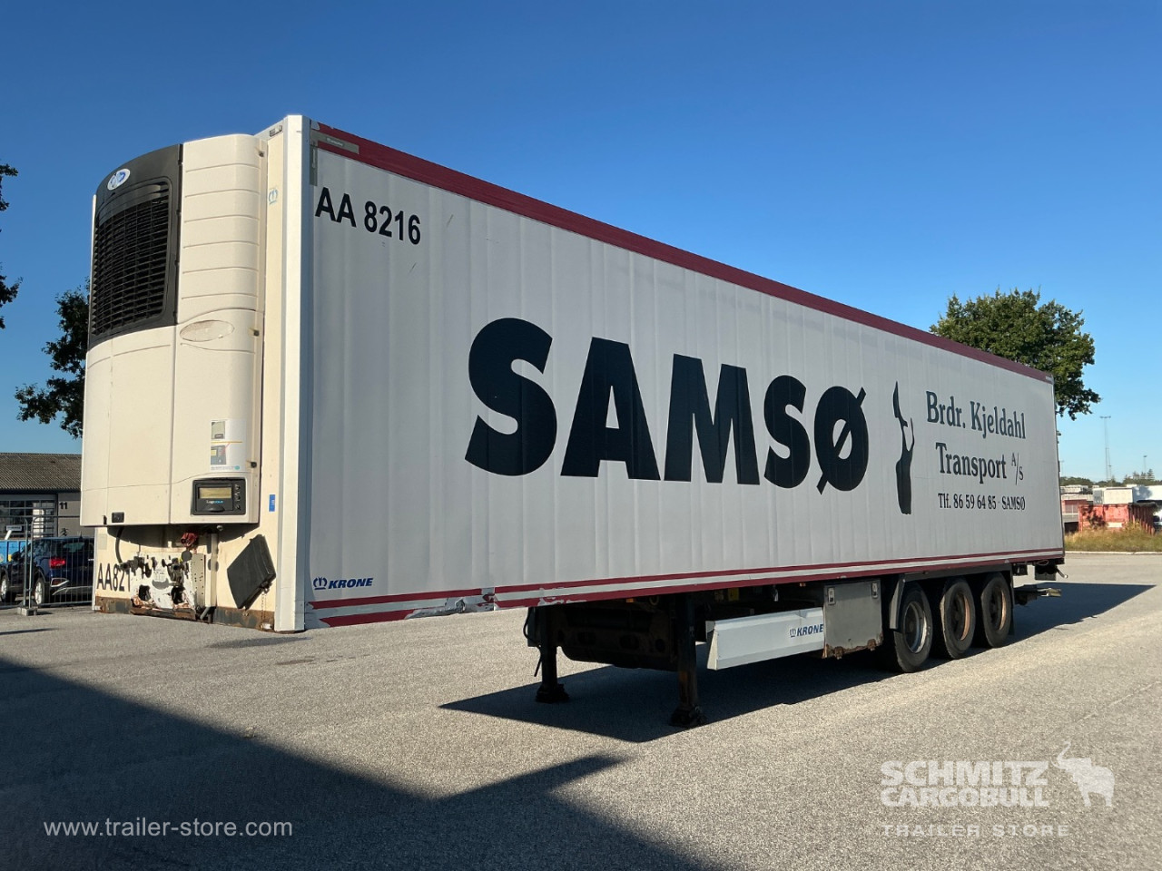 Krone Semi Reefer Standard Dobbeltdækk Lift