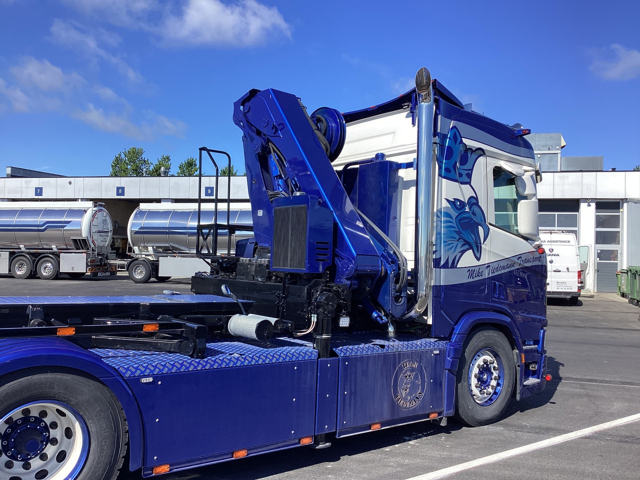 Scania R 560 B8x4*4NB Kran Hejs