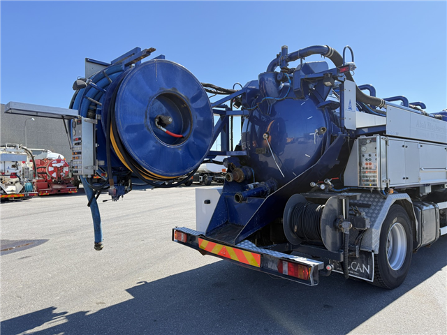 Scania P310 4x2 Hvidtved Larsen Flexline 207 Partikelfilter