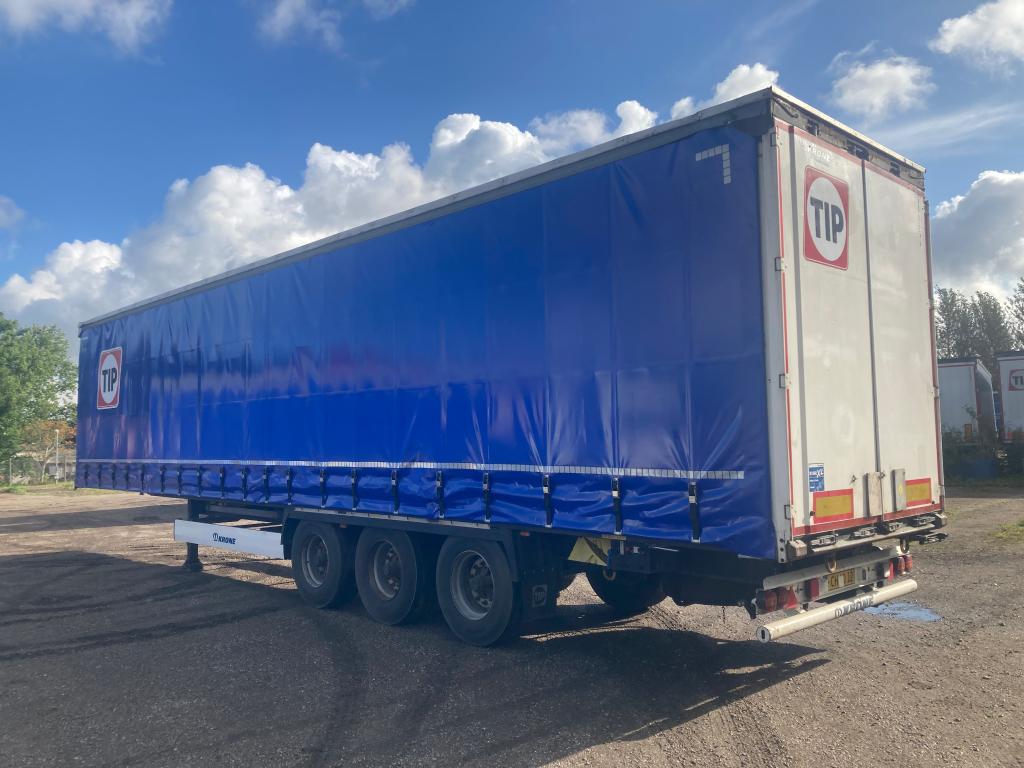 Krone Gardin trailer m. hævetag