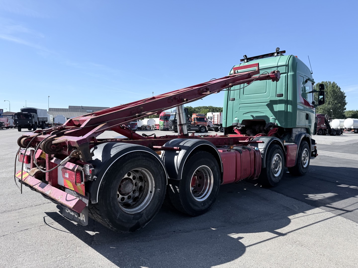 Scania R500 8x2 HNA wirehejs CR19 Highline Euro 5