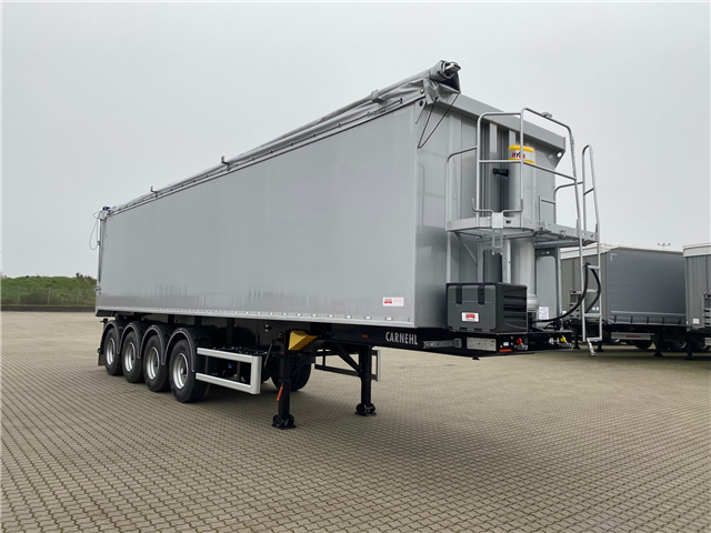 Carnehl 4 aks. 60M3 Tiptrailer m. nedfældbare sider Tip