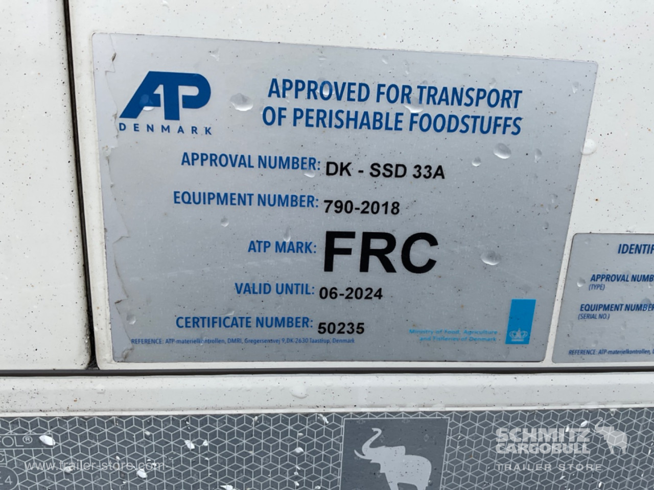 Schmitz Semi Reefer Standard