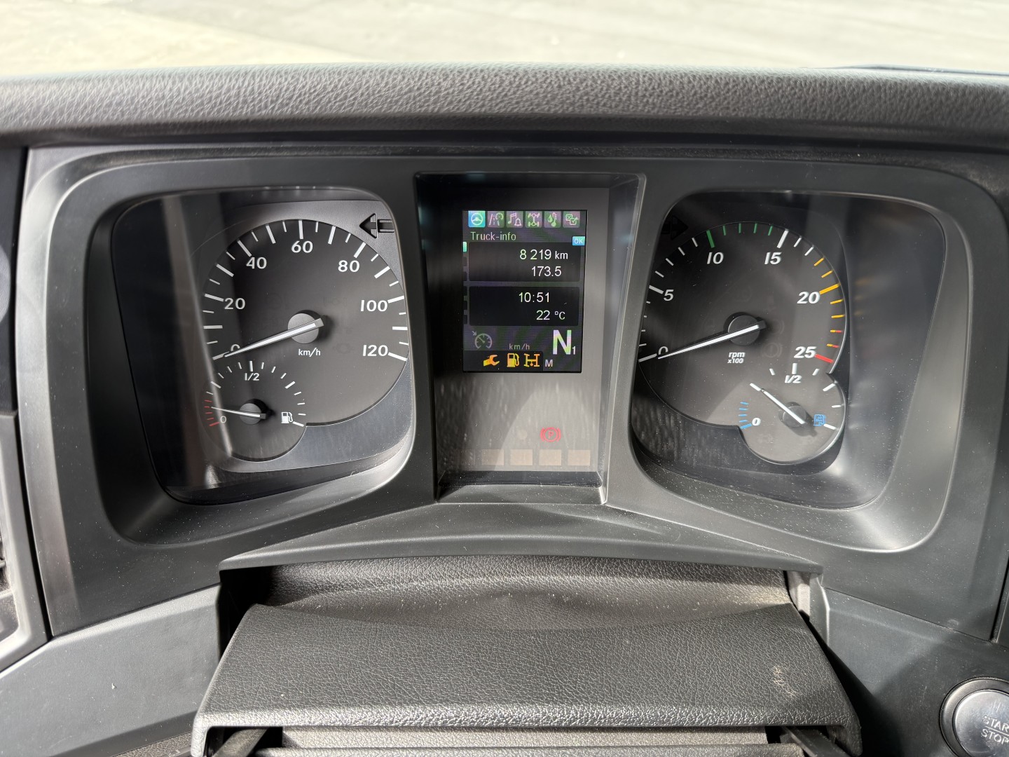Mercedes Arocs 4153 8x4 MPG 220 TM7