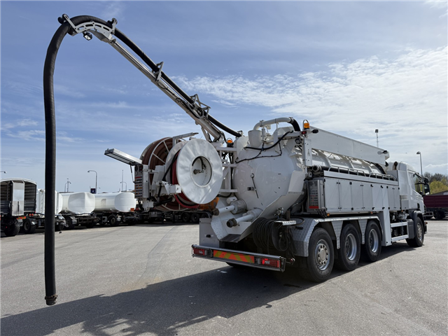 Scania P450 8x4*4 Hvidtved Larsen FlexLine 412 PED Euro 6