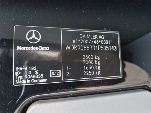 Mercedes-Benz Sprinter 316 2,2 CDi R2 Kassevogn