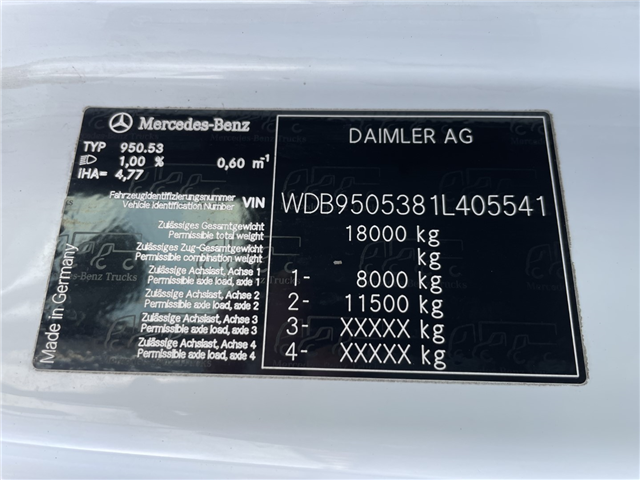 Mercedes-Benz Axor 1824 4x2 Euro 5
