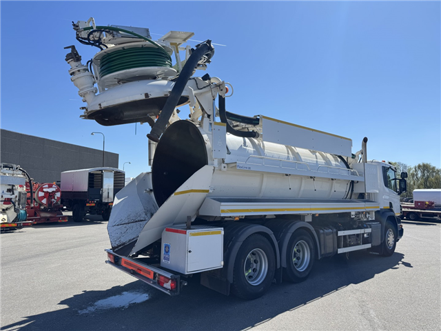 Scania P360 6x4 Hvidtved Larsen Flexline 312 Euro 6