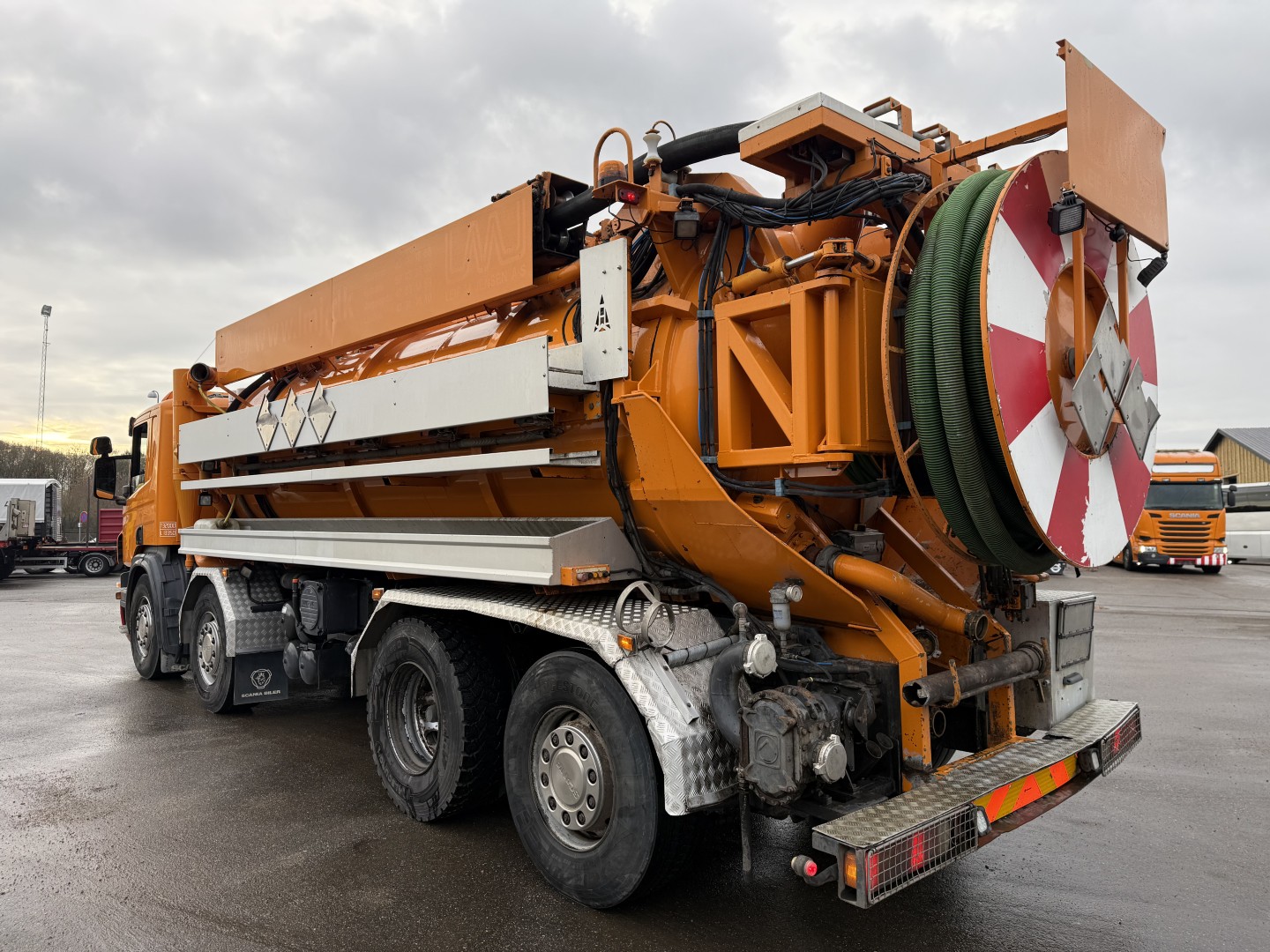 Scania P380 8x2*6 Hvidtved Larsen Flexline 414