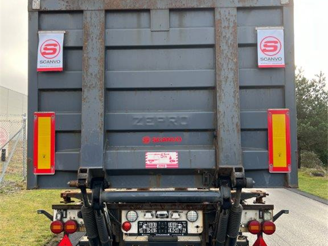 Krone ZZW 18 EL  containerlåse - zepro lift