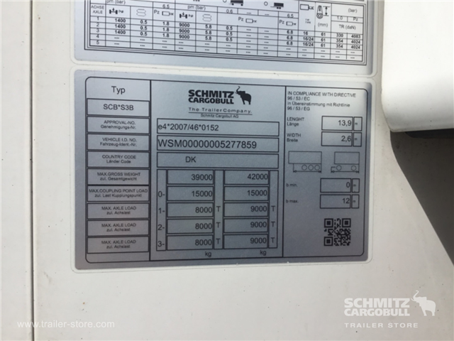 Schmitz Semi Reefer Multitemp Dobbeltdækk
